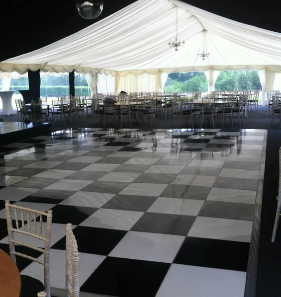 Marquee dance floor